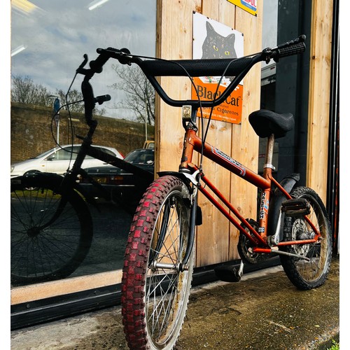 10 - Raleigh Grifter mk2 bicycle for nostalgic wall art / spares or repair