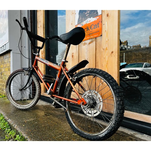 10 - Raleigh Grifter mk2 bicycle for nostalgic wall art / spares or repair