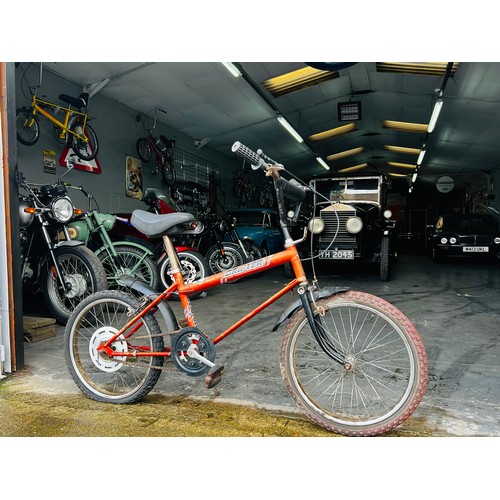 10 - Raleigh Grifter mk2 bicycle for nostalgic wall art / spares or repair