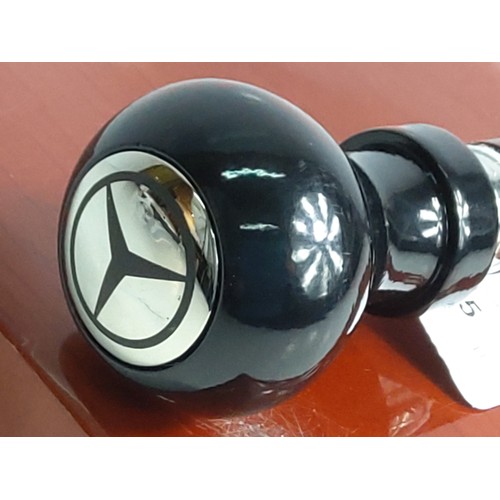 45 - Mercedes topped walking stick