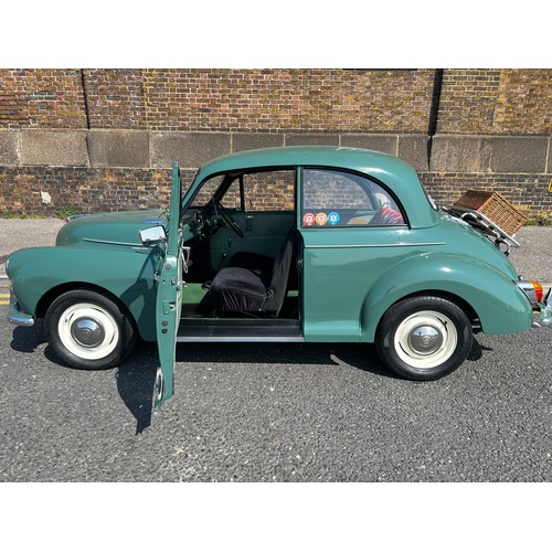 11 - Make: MORRIS
Model: MINOR 1000 SERIES III 2-DOOR SALOON
Colour: GREEN
Registration: JDV276E
Engine S... 