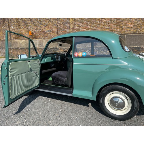 11 - Make: MORRIS
Model: MINOR 1000 SERIES III 2-DOOR SALOON
Colour: GREEN
Registration: JDV276E
Engine S... 
