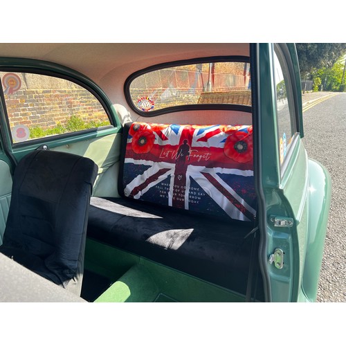 11 - Make: MORRIS
Model: MINOR 1000 SERIES III 2-DOOR SALOON
Colour: GREEN
Registration: JDV276E
Engine S... 