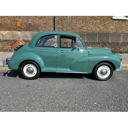 11 - Make: MORRIS
Model: MINOR 1000 SERIES III 2-DOOR SALOON
Colour: GREEN
Registration: JDV276E
Engine S... 
