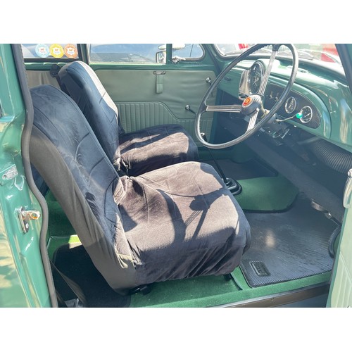 11 - Make: MORRIS
Model: MINOR 1000 SERIES III 2-DOOR SALOON
Colour: GREEN
Registration: JDV276E
Engine S... 