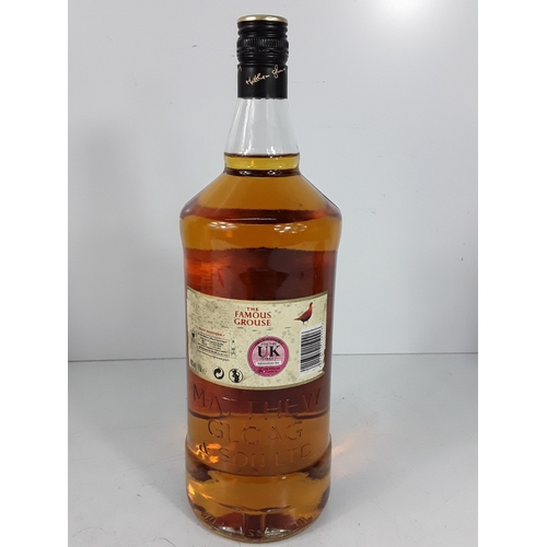 13 - Magnum bottle 1980's The Famous Grouse Whisky, 150cl, 40% and 1L 1970's Grand Marnier Triple Orange ... 