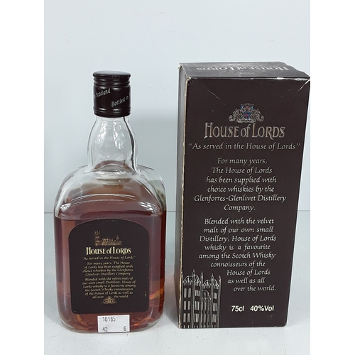 37 - One boxed bottle Old Parr De Luxe aged 12 years, 75cl Gay Lussac 43% and one boxed bottle House of L... 
