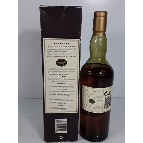 40 - Talisker Map 10 years old, 700ml, 45.8%, 1990's