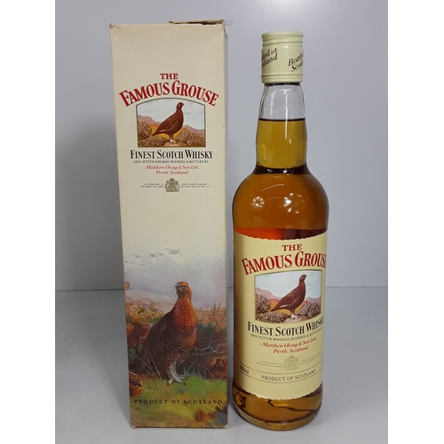 42 - One damaged boxed bottle of Cutty Sark whisky 25 fl.oz, 86 proof and one boxed The Famous Grouse, 70... 