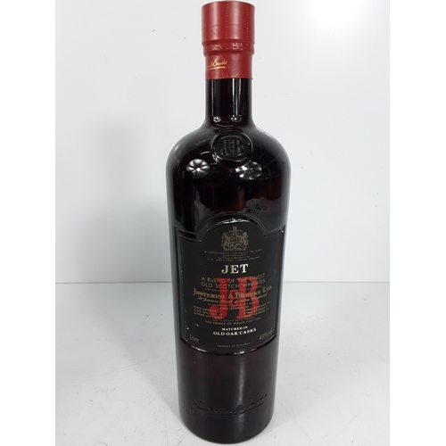 52 - 1L bottle Jet J&B Blended Whisky matured in oak casks, 43%, 1990's, and one bottle Catto's 12 year w... 