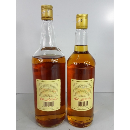 113 - Four bts,one Bell's Millennium 2000 aged 8 years,70cl,40%,one bt
Bell's Extra Special,75cl,40%,1980s... 