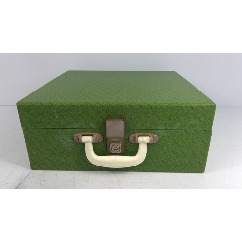 102 - Vintage 1960's Brexton picnic hamper