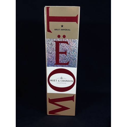 107 - Boxed bottle of Moet and Chandon Champagne