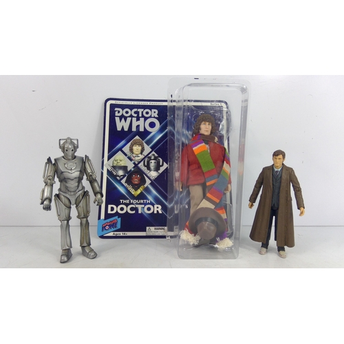 187 - Three Doctor Who figures