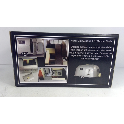 208 - Motor City Classics 1:18 Camper Trailer