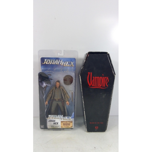 214 - Jonah Hex figure and an Indian