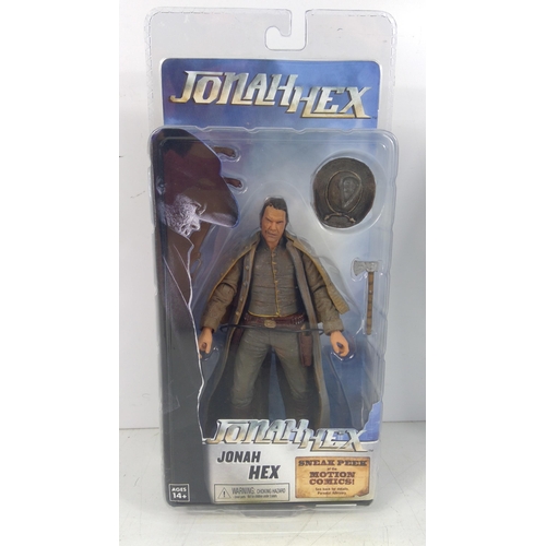 214 - Jonah Hex figure and an Indian