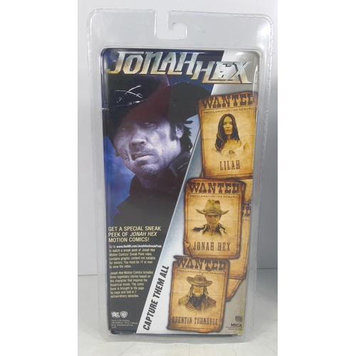 214 - Jonah Hex figure and an Indian