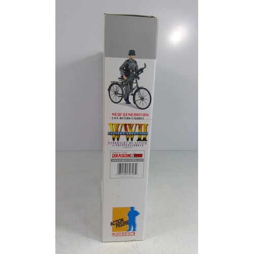 203 - Neo3Body WWII Wehrmacht MG Gunner w/ Truppenfahrrad 