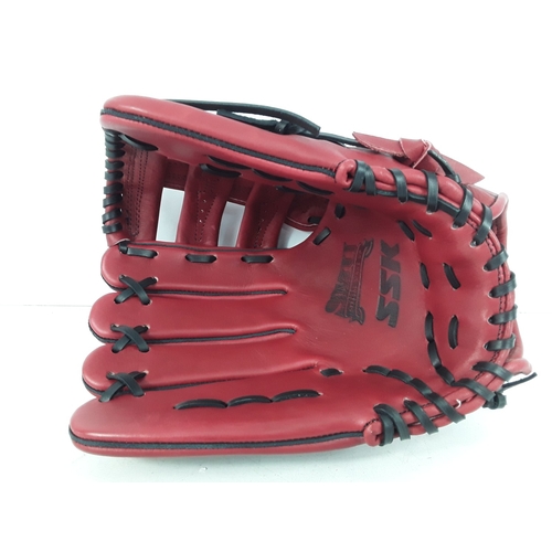 190 - Two NFL collectibles plus baseball mit