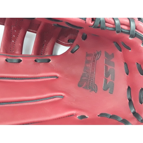 190 - Two NFL collectibles plus baseball mit