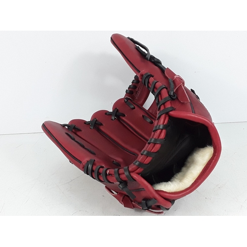 190 - Two NFL collectibles plus baseball mit