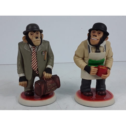 213 - One boxed Beano figure and two PG Tips