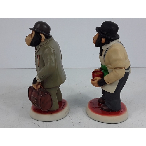 213 - One boxed Beano figure and two PG Tips