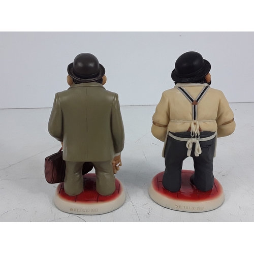 213 - One boxed Beano figure and two PG Tips