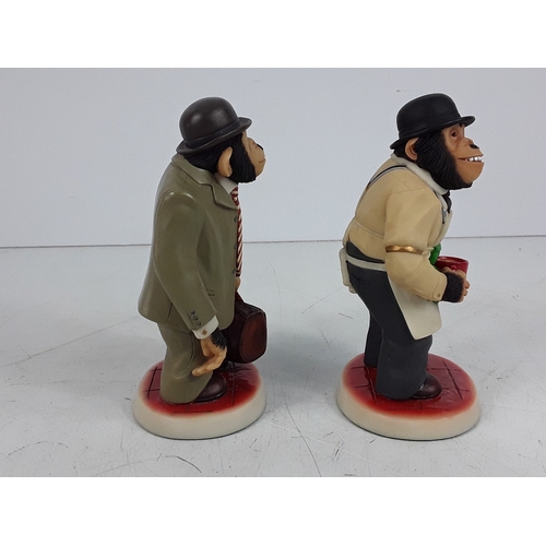 213 - One boxed Beano figure and two PG Tips