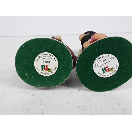 213 - One boxed Beano figure and two PG Tips