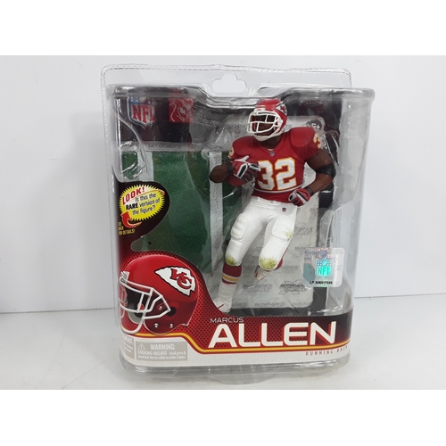 190 - Two NFL collectibles plus baseball mit