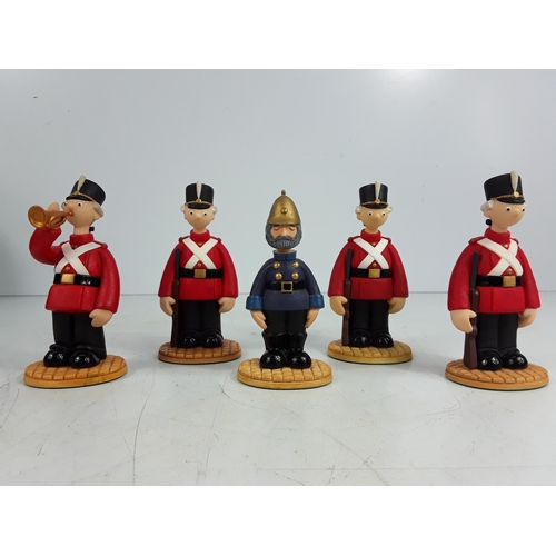 210 - Five boxed Camberwick Green figures