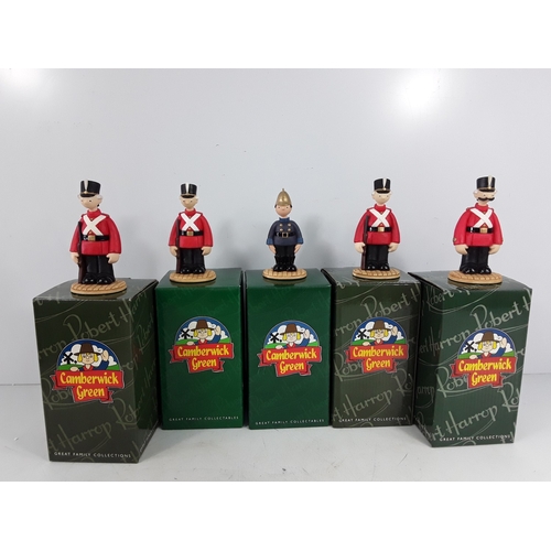 212 - Five boxed Camberwick Green figures