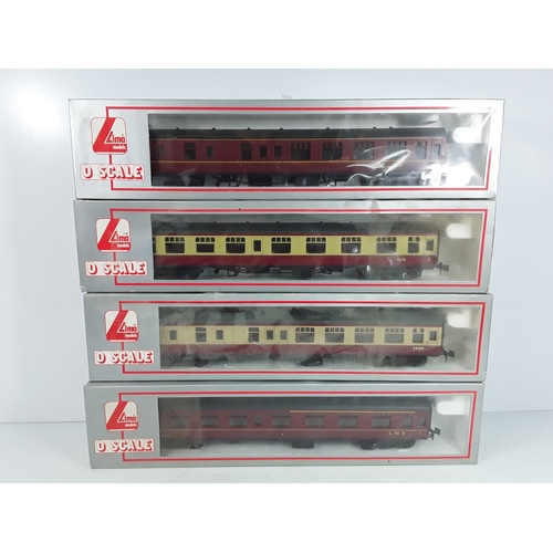 325 - Four boxed Lima 0 gauge carriages