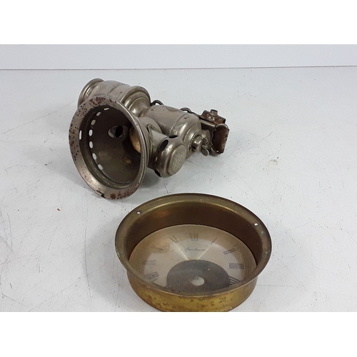 191 - Box of lanterns and oil cans