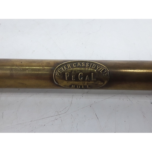 192 - Three brass pumps