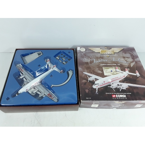 237 - Four boxed Corgi aircraft