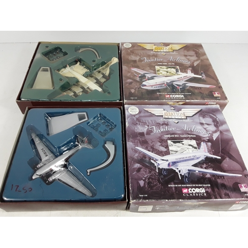 237 - Four boxed Corgi aircraft