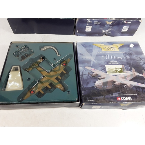 238 - Four boxed Corgi aircraft