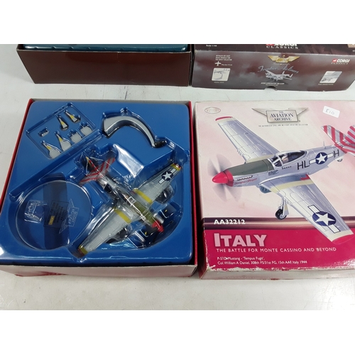 238 - Four boxed Corgi aircraft