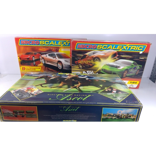229 - Scalextric Ascot series and two other sets