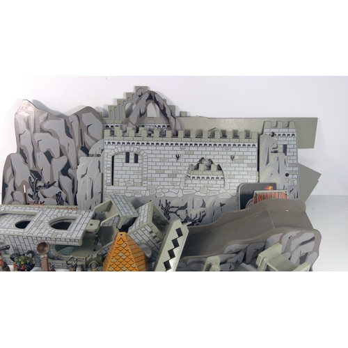 233 - Toy castle and large qty of accessories