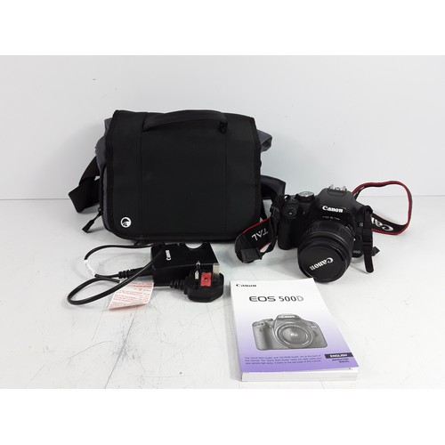 351 - Nikon camera and lens, Canon camera, CD players, and electricals