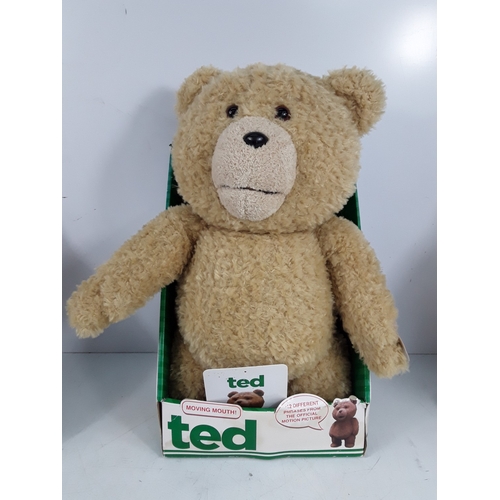 350 - Collection of meerkats stuffed toys, Ted and Babe