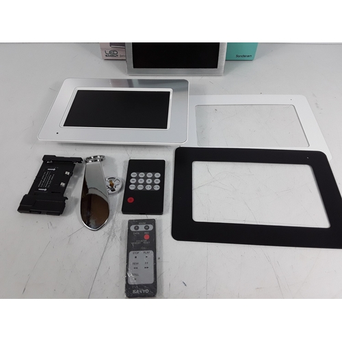 351 - Nikon camera and lens, Canon camera, CD players, and electricals