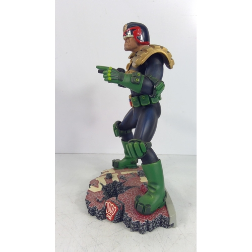 354 - Unboxed Judge Dredd (I am the law) 2001 Robert Harrop Designs LTD sculpture