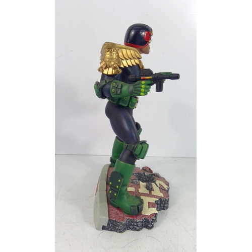354 - Unboxed Judge Dredd (I am the law) 2001 Robert Harrop Designs LTD sculpture