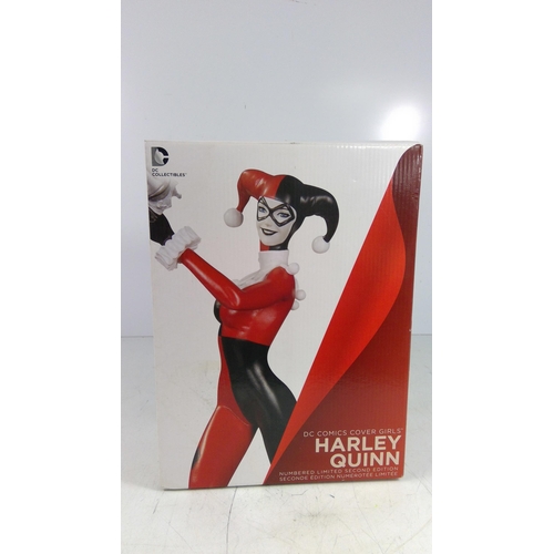 357 - Boxed DC limited second edition Harley Quinn figurine