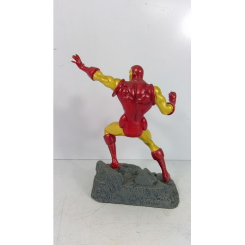 358 - Unboxed Marvel Ironman figurine with certificate